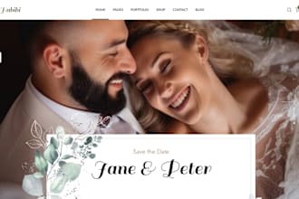 craft your dream wedding website where love meets design
