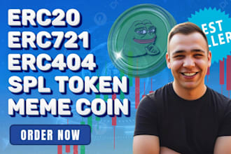 create erc20, erc721, spl 2022 tax token, meme coin, rebase token