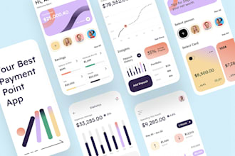 develop fintech app, banking app, insurance app, ewallet app