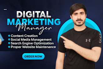 manage your digital marketing and grow your brand from 0 dollar to 1 million