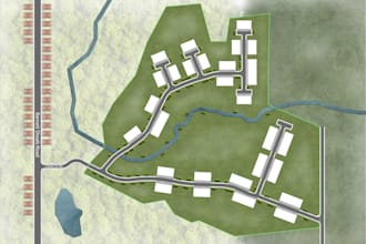 render architectural site plans, master plans, landscape designs