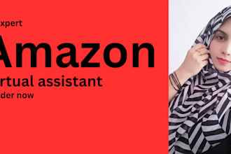 be your amazon fba virtual assistant for amazon private label, amazon expert VA