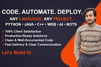 script python java sql web ai bot programming software coding apps api developer