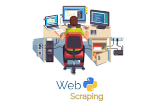 do web scraping with python