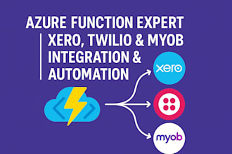 azure function integration xero twilio myob automation expert