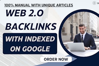 create web 2 0 backlinks with indexed on google