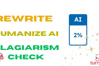 rewrite, and humanize your ai generated content and check it for plagiarism