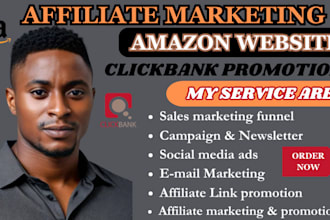 do affiliate marketing, sales funnel, clickbank and amazon website