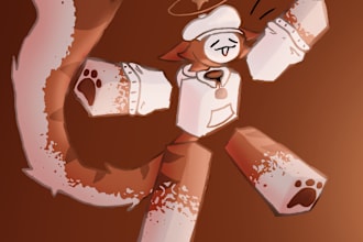 draw your roblox avatar in blocky style