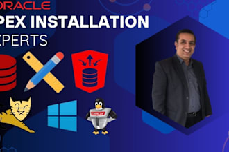 setup and install oracle apex and ords on oracle database