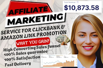 promote affiliate link for clickbank account amazon sales funnel fb ad campaign