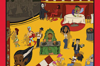 design and illustrate digital designs for book