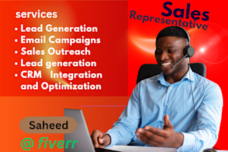 be your online marketing sales closer sales representative