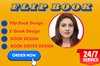 design professional flipbooks, e books and book covers