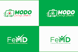 design minimalist logo for medical dental and healthcare centers