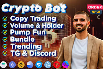 make openclaw polymarket bot, crypto trading bot, volume, pump fun, telegram bot