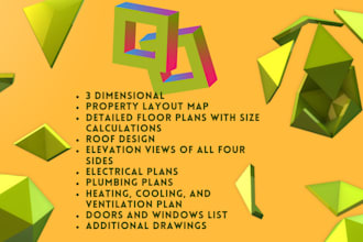 do architecture, 3d modeling, realistic rendering and virtual staging