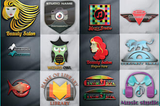 do aesthetic beauty salon, community and best business logo