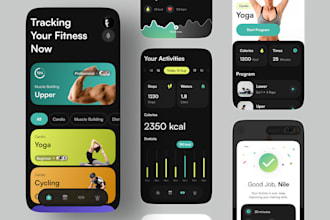 develop fitness app, gym app, gym website, health and fitness app
