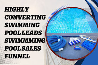 generate swimming pool leads laundry service  swimming pool sales funnel