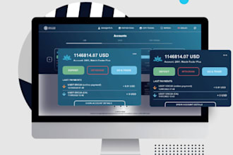 develop forex trading website, stock trading app, web trader CRM, forex broker