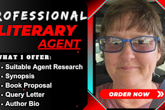 find an active literary agent for your movie script, screenplay, children book