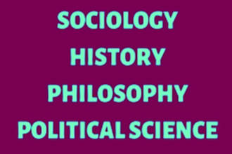 help with history, sociology, philosophy, economics and political science tasks