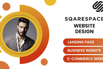 build a responsive squarespace website for you