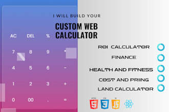 create your custom web calculator