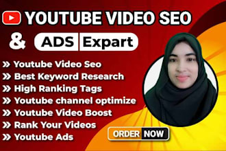 do the best youtube video SEO expert optimization for rapid ranking