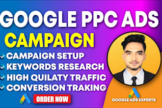 setup and manage your google ads adwords ppc search campaign for local business