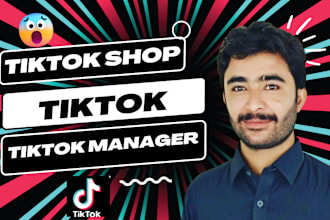 setup tiktok shop, manage tiktok shop, UK tiktok shop, USA tiktok accout