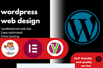 build responsive wordpress web site design