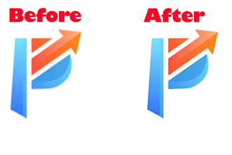 do vector tracing or recreate any logo sketch