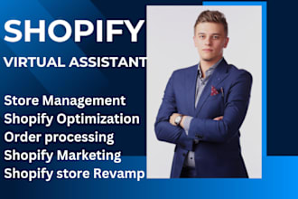 be shopify virtual assistant, wordpress virtual assistant, shopify manager