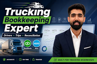 do bookkeeping for trucking and logistics companies