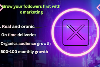 do gaming twitter x marketing and crypto  promotion for you