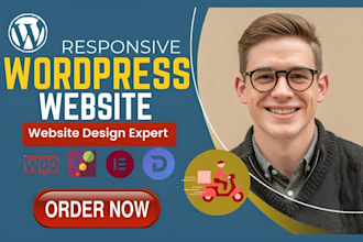 design wordpress website design wordpress website development with elementor pro