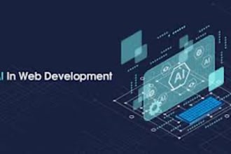 create web application with your ai model integrated