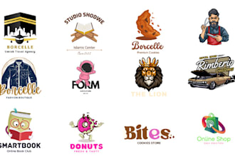 do 3 modern minimalist logo design for business in 24 hours