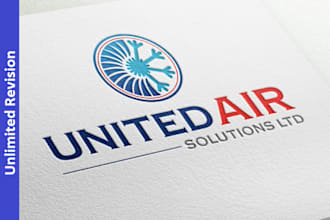 design a minimalist airline logo