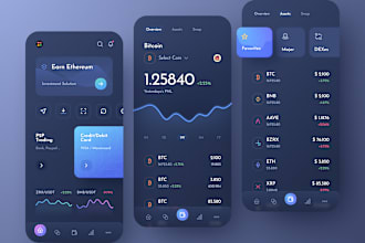 develop wallet app, cash app, bank app and crypto wallet app