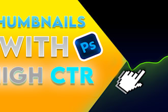 make youtube thumbnails for streamers