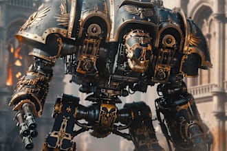 paint your warhammer 40k and dandd models for you