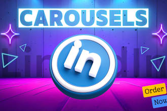 create linkedin carousels design