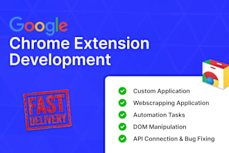 create, edit or fix google chrome extension for you