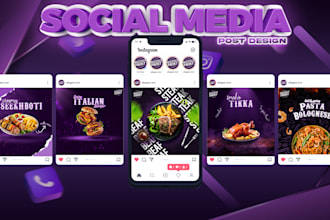 do social media advertising, facebook ads post, instagram post, carousel design