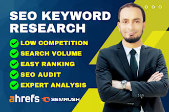 do expert SEO keyword research and competitor analysis for your success