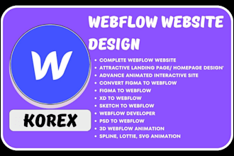 clone webflow website, figma to webflow, spline lottie animation, webflow expert
