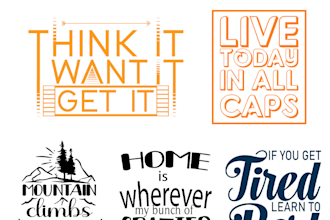 create an awesome custom typographic t shirt design